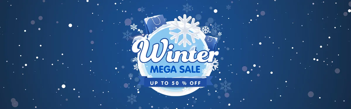 Winter Sale 2026 - Up to 50% Off