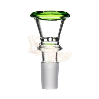 Agung Medium Glass Cone 14mm Green