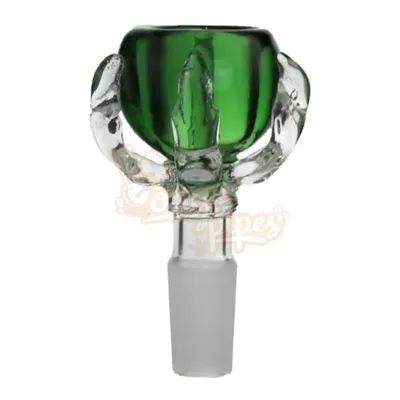 Dragon Claw Bowl 14mm Colored Glass Cone Piece
