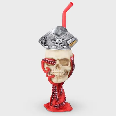 Pirate Skull Limited Edition Bong 24cm