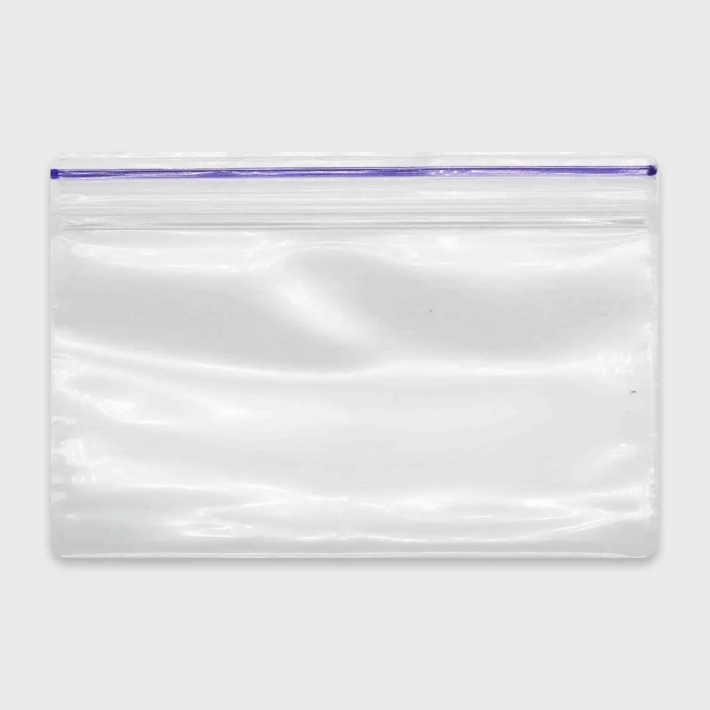 Clear Resealable Plastic Bag 75×50 mm