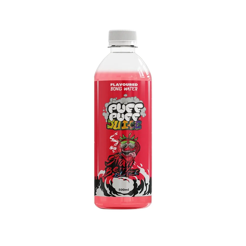 Puff Puff Juice Bongs Water Strawberry Blaze