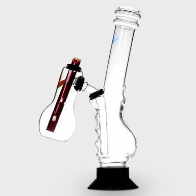 AGUNG Gripper Bong with Glass Chamber 33cm