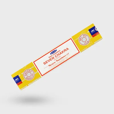 SATYA Nag Champa Seven Chakra Incense 15g