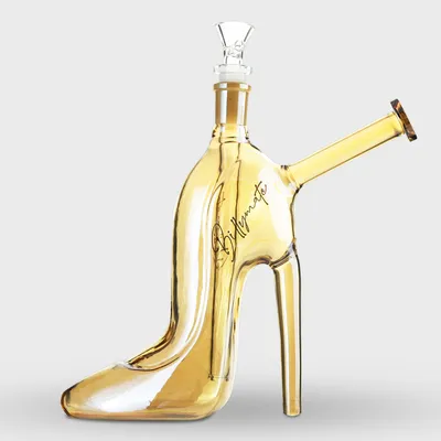 Billy Mate Stiletto High Heel Unique Glass Bong 24cm