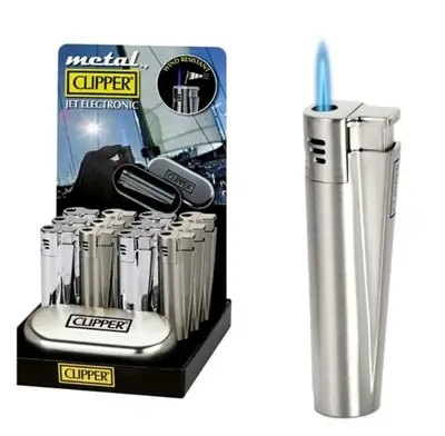 CLIPPER Metal Silver Jet