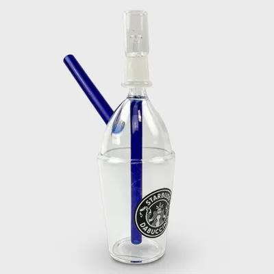 Starbuds Dabuccino Design Bottle Glass Bong 19cm