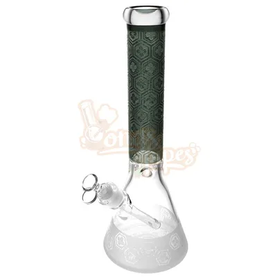 Four Leaf Clover Beaker Bong 35cm