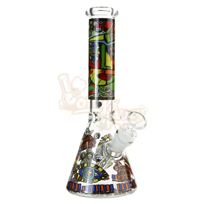 Billy Mate Striking Abstract Designs Beaker 25cm