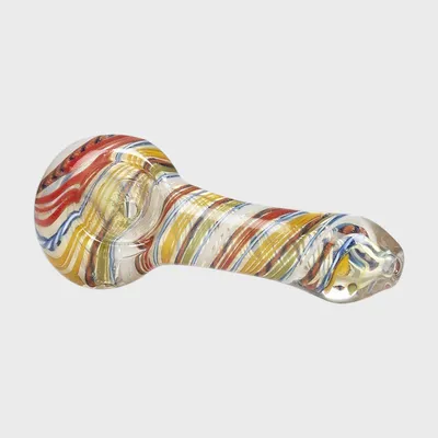 AGUNG Mini Blown Glass Dry Pipe A