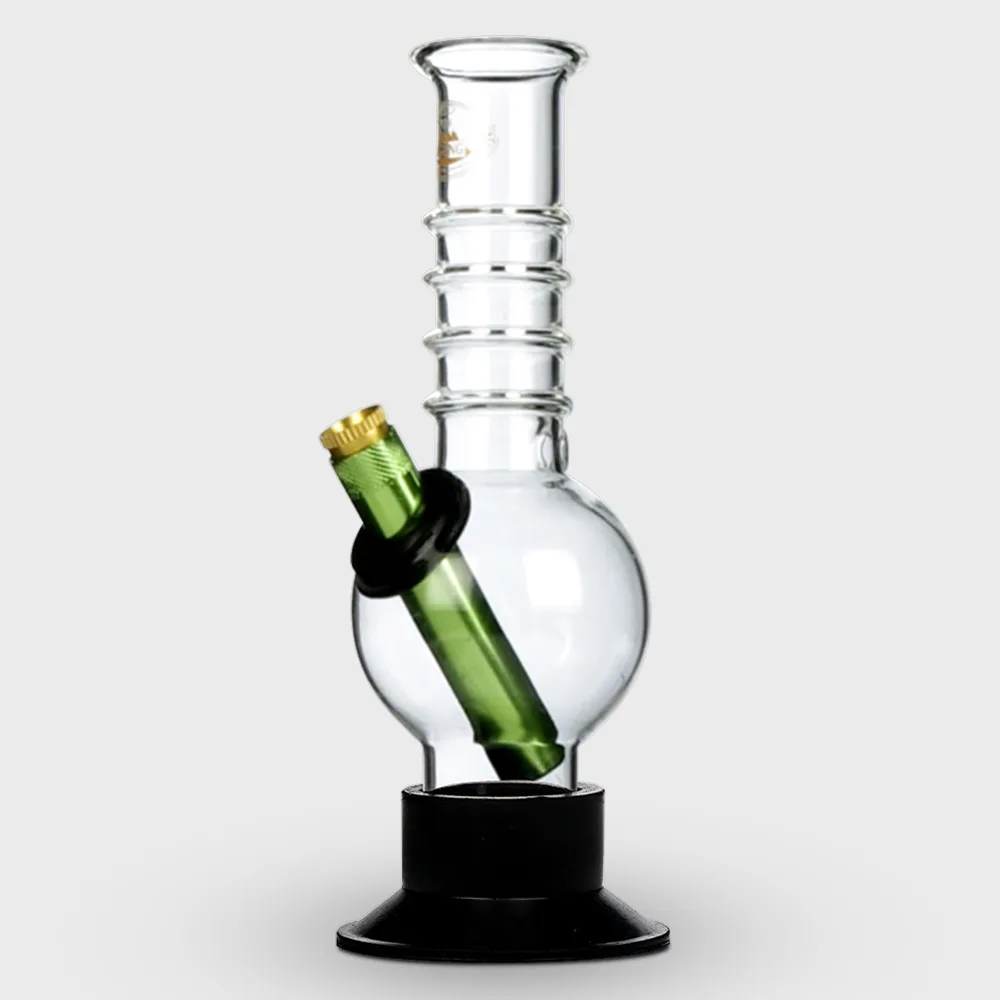 AGUNG Satin Bubble Bong with Bonza Stem 20cm