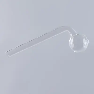 Curved Sweet Puff Glass Pipe 11cm