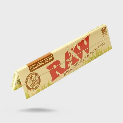 RAW Organic Hemp Rolling Papers King Size Slim