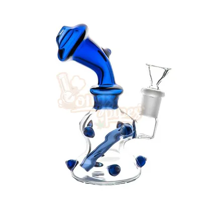 Blaze Glass Bong Waterpipes 17cm