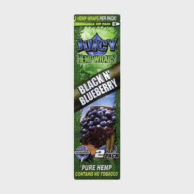Juicy Hemp Wraps Black N’ Blueberry