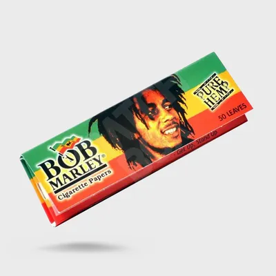 Bob Marley Pure Hemp Cigarette Rolling Papers Size 1¼