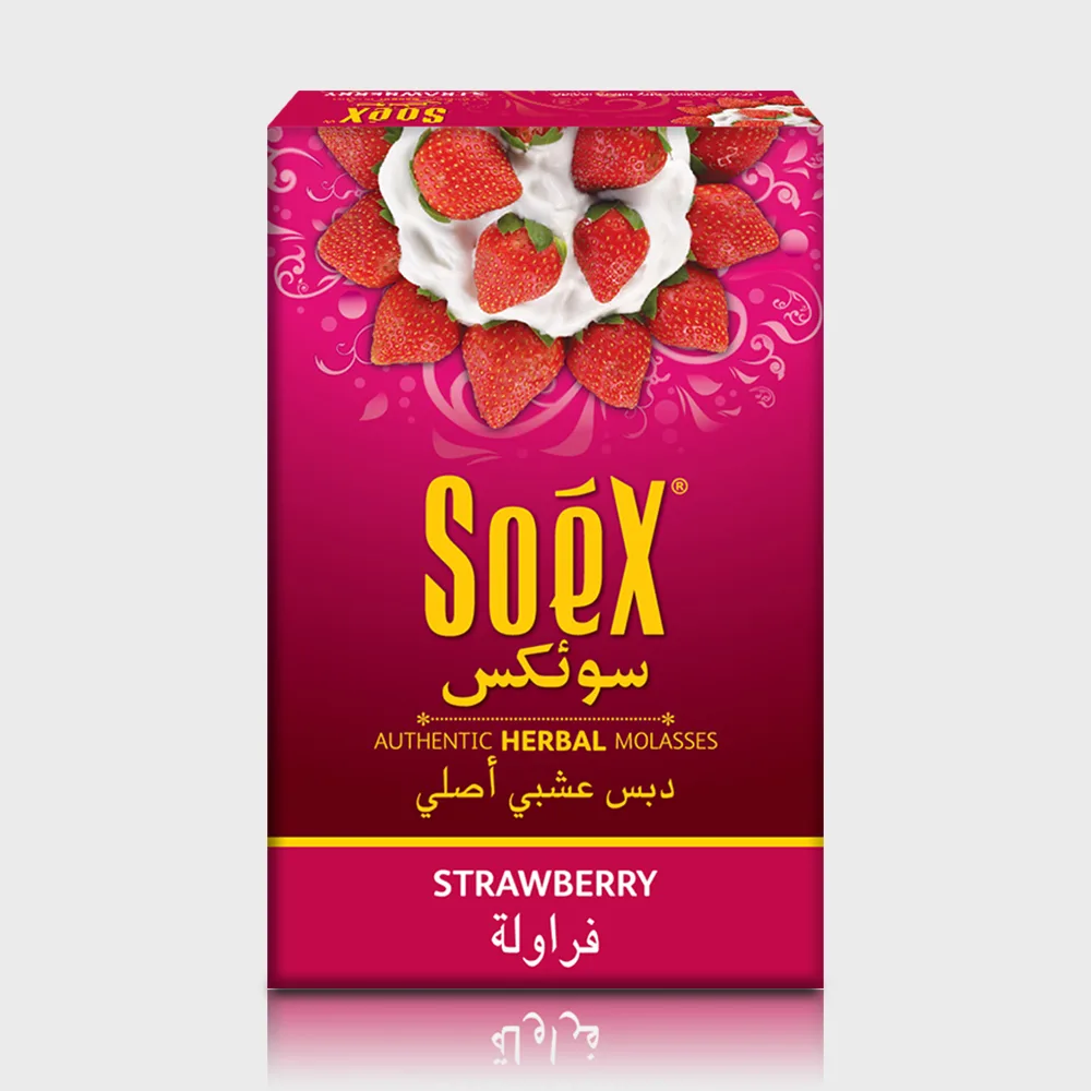 Soex Shisha Herbal Molasses Strawberry 50g