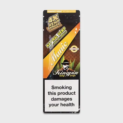 Kingpin 4X Hemp Wraps Manic