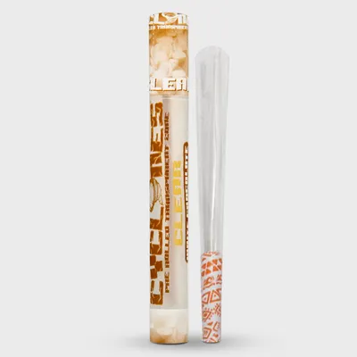 Cyclones Clear Pre-Rolled Transferent Cone White Chocolate