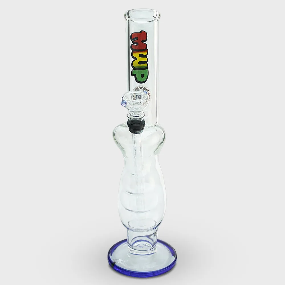 MWP Large Gripper Glass Bong 31cm