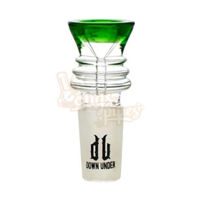 Male Glass Herb Holder Cone Piece 19mm