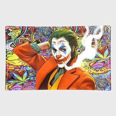 Shatter Resistant Glass Rolling Tray 26×17 cm